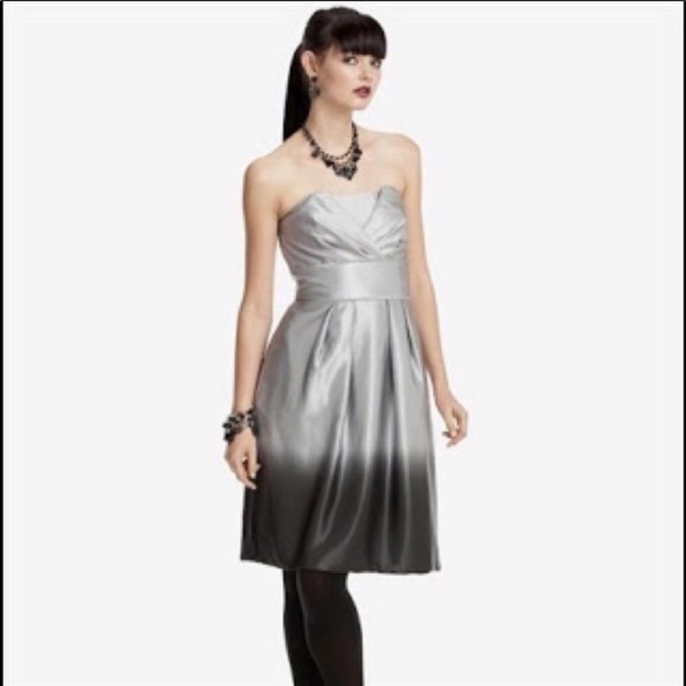 Silver ombré dress